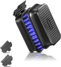 Aquarium Small Magnetic Cleaner for Glass Fish Tank Algae Scraper - M / Black