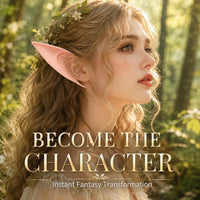 COOLJOY short pointed elf ears, 1 pair in light tone for cosplay - view 6