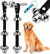 BLUETREE Dog Doorbells Premium Quality Training Potty Great Dog Bells - 02Black