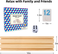 Offelec Double Six Dominoes Set - Upgraded Rummy Game - image 3