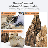 Aquarium Rock Dragon Stones 5lb Natural Rock for Fish Tank - 5LB(2-4 inches) - image 3