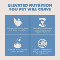 Range Rotisserie, Dry Cat Food, Chicken Meal and Turkey Meal Adult Recipe with Grains, 3 lb Bag