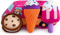 Hollypet Squeaky Hide and Seek Dog Toys for Small and Medium Dogs - Ice Cream Truck - image 2