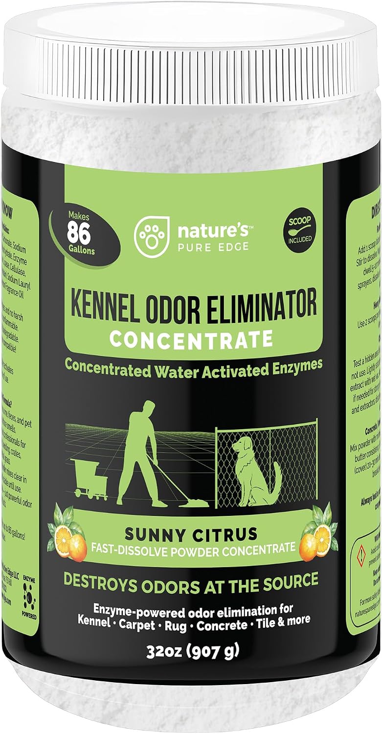 Nature's Pure Edge Enzyme Powder Concentrate, Sunny Citrus – Essentials for Dogs - Citrus