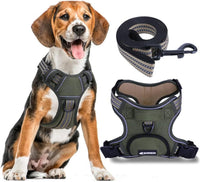 No Pull Dog Harness for Medium Dogs - Army Green / L