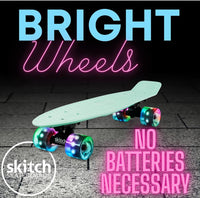 SKITCH Skateboards for Kids, Teens and Adults - [Mint Green] LED+ - image 4