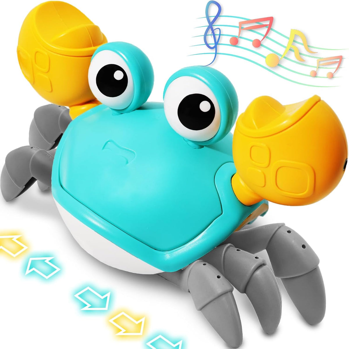 Pbooo Crawling Crab Baby Toy - Green