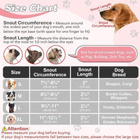 Dog Muzzle, Soft Air Mesh Muzzle for Small Medium Large Dogs Anti Biting Barking Chewing Scavenging, Breathable Adjustable Loop Pets Muzzle with Front Opening Design Allows Panting Drinking (Pink,XL)