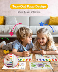 TECJOE 3 Pack Paint with Water Books - Forest & Sea & Dinosaur - image 4