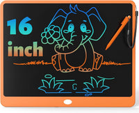 LCD Writing Tablet 10 Inch - Orange / 16inch