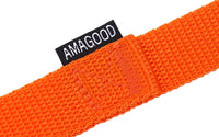Long Dog Leashes for Training 15/20/30/50/100FT Lead for Medium Small - 3/4 Inch x 50 Feet / Orange - image 4