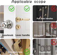 Cat Door Latch Holder, 8 Adjustable Sizes Flexible Cat Door Stopper – Essentials for Cats - 1*black - image 3
