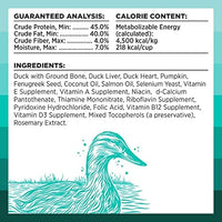 BIXBI Rawbble Freeze Dried Dog Food, Duck Recipe, 4.5 oz - 95% Meat and Organs, No Fillers - Pantry-Friendly Raw Dog Food for Meal, Treat or Food Topper - USA Made in Small Batches