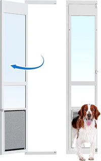 Large Dog Door for Sliding Glass Door - 96" Sliding Door / Xlarge - 1 Flap