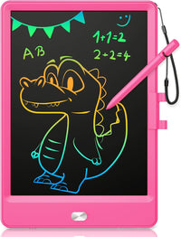 KOKODI LCD Writing Tablet 8.5-Inch Colorful Doodle Board - Rose Red