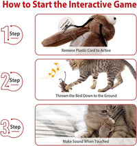 GiGwi Interactive Cat Toys Squeaky - Cricket - image 2
