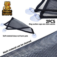 Bearded Dragon Hammock Reptile Hammock for Axolotl, Geckos - 19*13*13inch - image 3