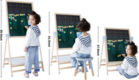 QZMTOY Kids Art Easel, Deluxe Standing Easel Set - image 2