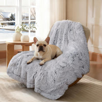 Luciphia Calming Waterproof Dog Blanket - Mist Grey / 60"x80" - image 2