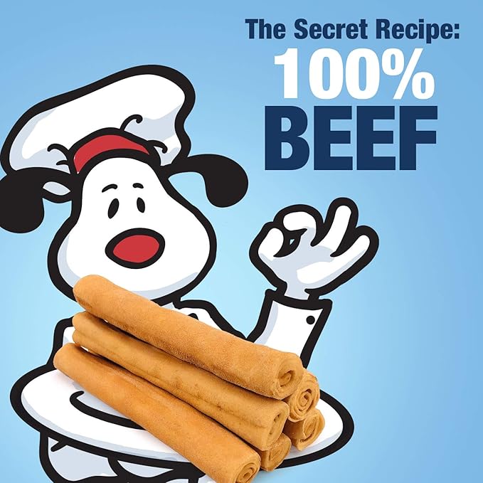 ValueBull USA - Rawhide Twists for Small Dogs, 5 Inch, Smoked, Varied Thicknesses, 500 Count Bulk Pack - Natural & Safe, USA Beef Hide, Long Lasting, Chemical Free, No Artificial Flavors