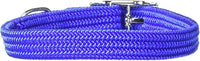 Kool Kat Elastic Cat Safety Collar with Bell, Blue, 10"