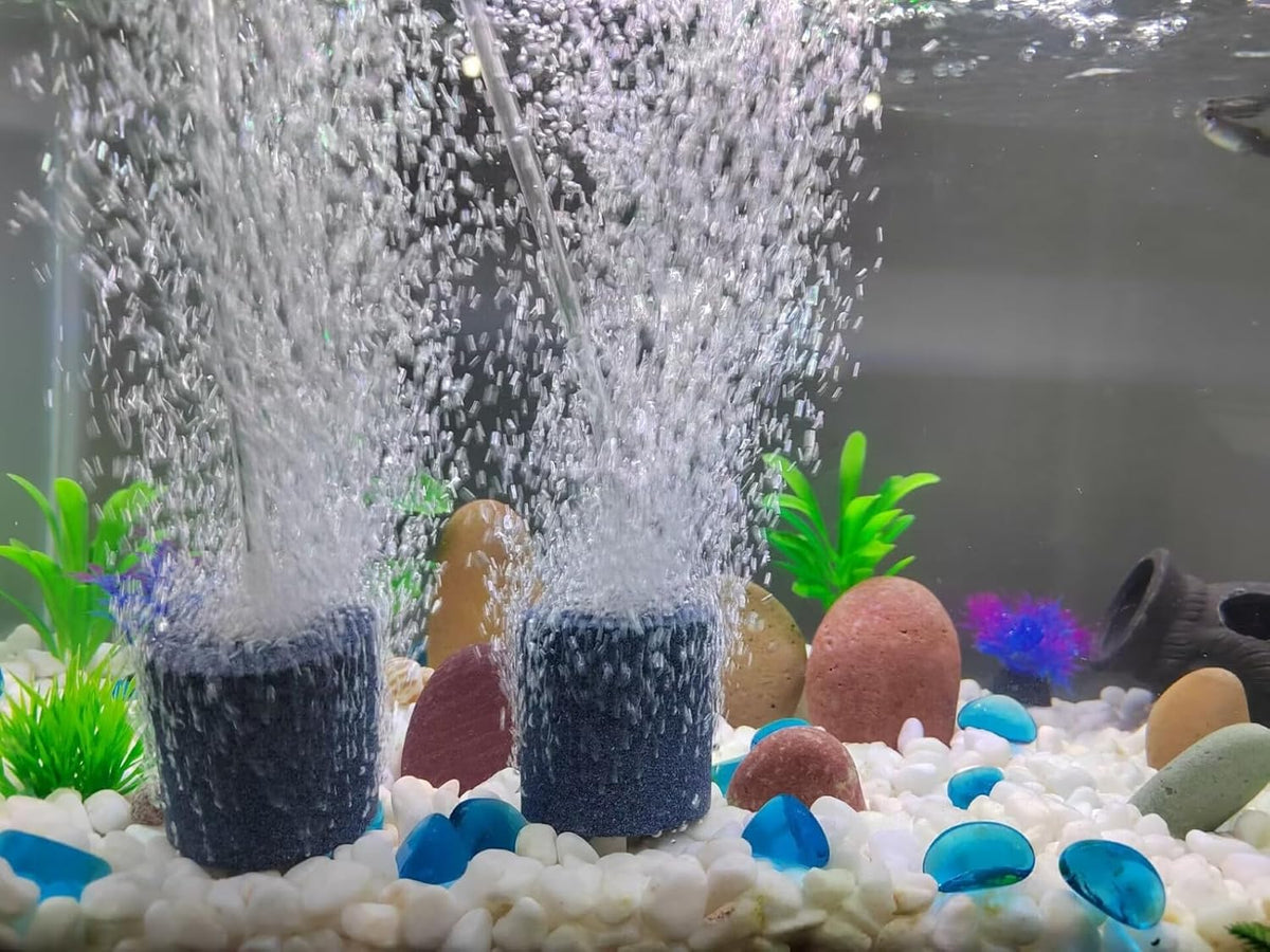 AQUANEAT Aquarium Air Stone 4x2 inch 2 Pack, Large Airstone - 2 inch 2 pcs - image 4