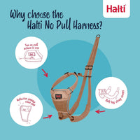 Halti No Pull Dog Harness, Size M - Desert Sand / S - image 2