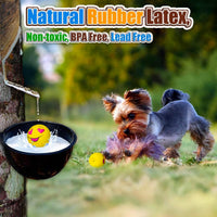 Latex Squeaky Dog Balls for Small Dogs, Mini Breed - XS/S Assorted Colors / Small - image 4