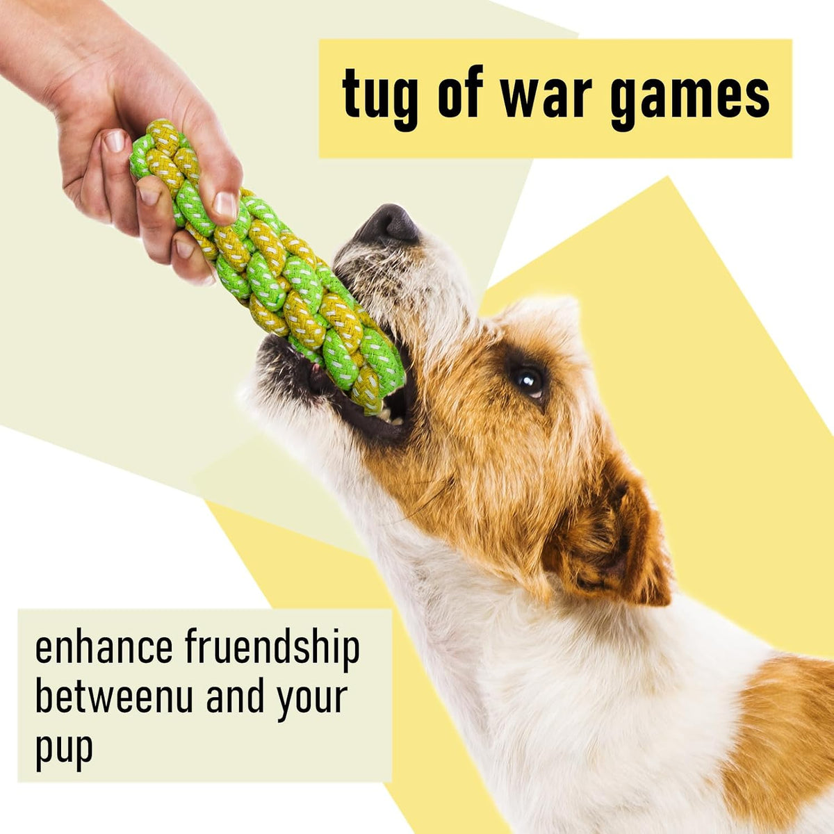 12 Pack Dog Squeaky Toys, Interactive Plush Chew Toys with Rope – Essentials for Dogs - image 4