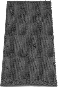 Absorbent Dog Door Mat for Muddy Paws, 60" x 24" Chenille Indoor Mats for Entryway, Trap Dirt Front Door Mat Indoor Entrance Washable Non Slip Soft