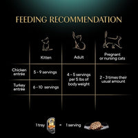 Sheba Perfect Portions Wet Cat Food Cuts in Gravy Variety Pack, Roasted Chicken Entree and Tender Turkey Entree, 2.6 oz. Twin-Pack Trays (12 Count, 24 Servings)