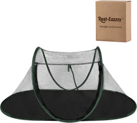 Cat Tent Outdoor, Pet Enclosure Tent Suitable for Cats and Small Animals, Indoor Playpen Portable - Dark Green