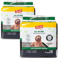 Glad for Pets, Activated Carbon Disposable, Dog Pee Pads - Medium / 240