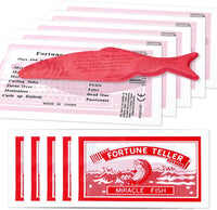 SHENGSEN fortune teller miracle fish on an open palm, 200 pack novelty party toy