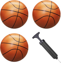 ABAJI 5 inch mini rubber basketball for kids with hand pump and needle - view 12