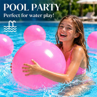 Sratte clear inflatable beach balls in 24, 16 and 5 inch sizes - view 10