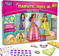 Imagimake DIY Magnetic Dress-Up Princess - Indian Princess
