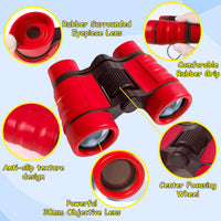 ESSENSON Binoculars for Kids - red - image 2