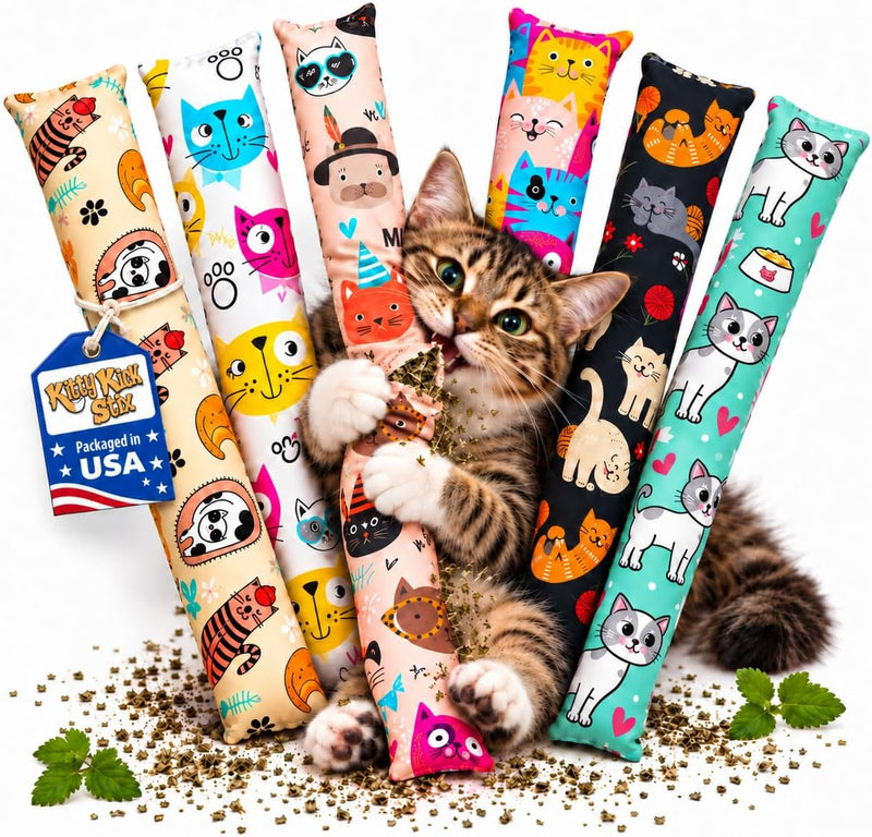 Cat Kicker Toys, 15" Set of 2