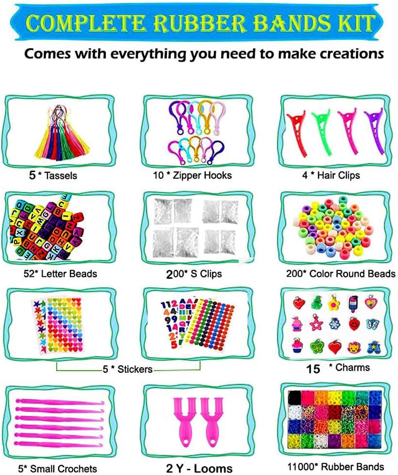 YITOHOP 12080+ Loom Bands Set - image 2