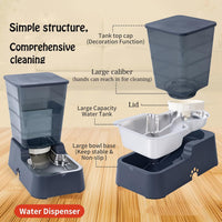 Meikuler Pets Auto Feeder 5.2L - Navy - image 3