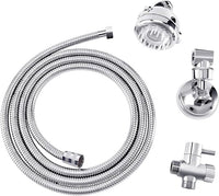 Pet Shower Set with 8.2ft Hose for Bathroom Shower Arm (Suction Holder)