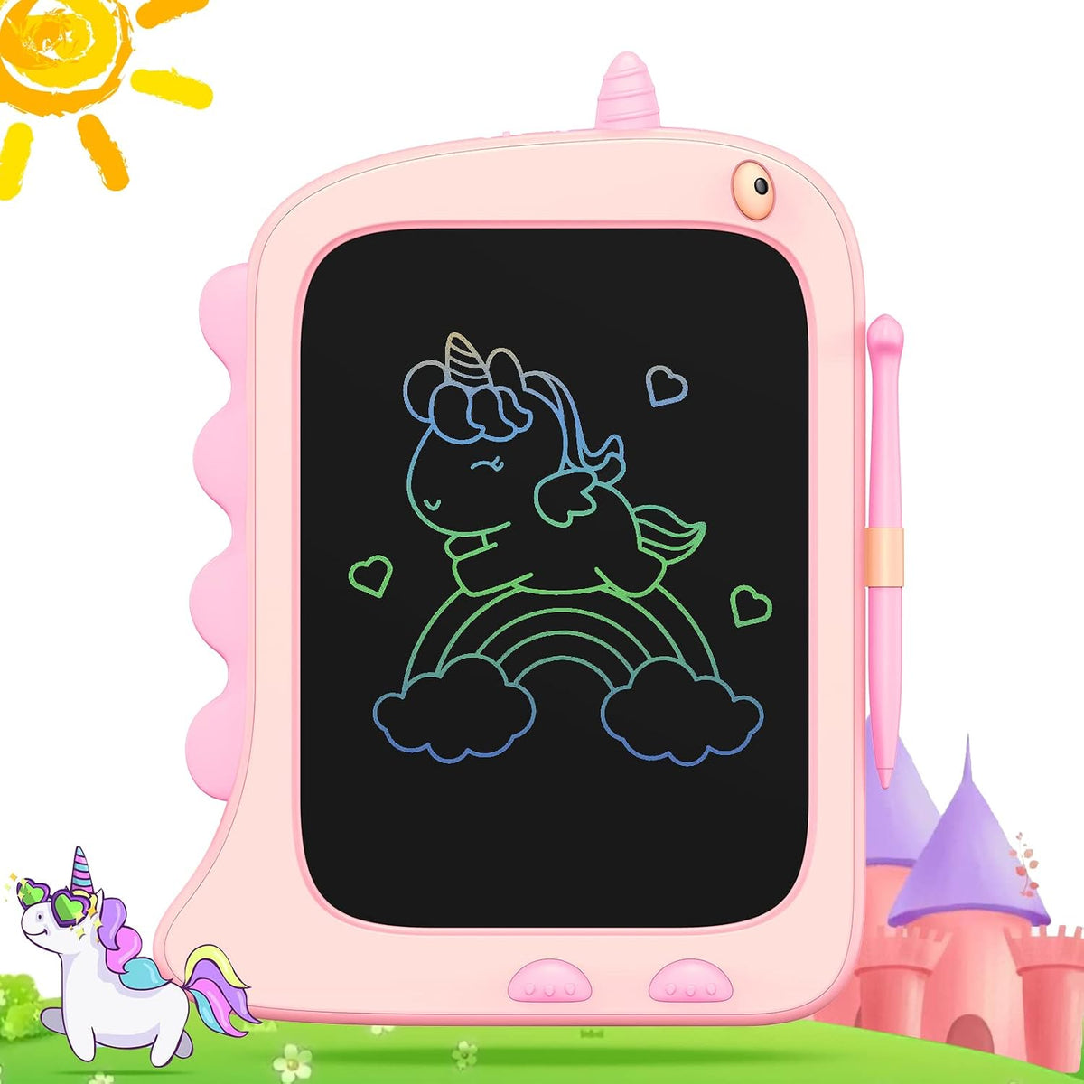 8.5 Inch LCD Doodle Board Tablet Toy - 8.5 Inch - Pink