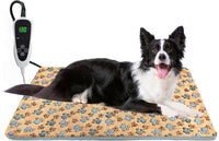 Large Dog Heating Pad 36x24 in with Normally Open Function – Essentials for Dogs - Yellow / 32 x 20 in
