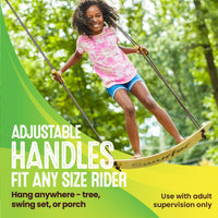 Swurfer Stand Up TreeSkate Outdoor Swing - Brown/Green - image 3