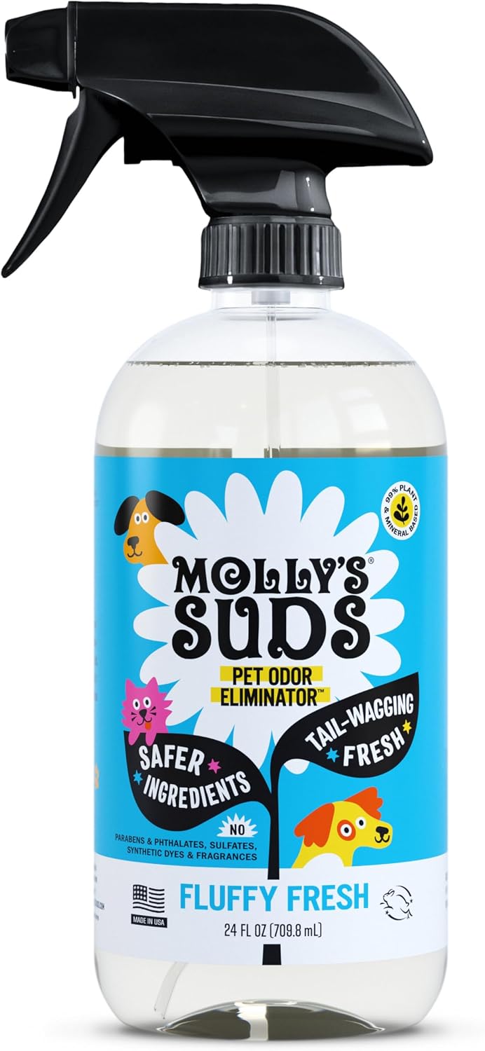 Molly's Suds Pet Odor Eliminator Spray for Dog and Cat Urine