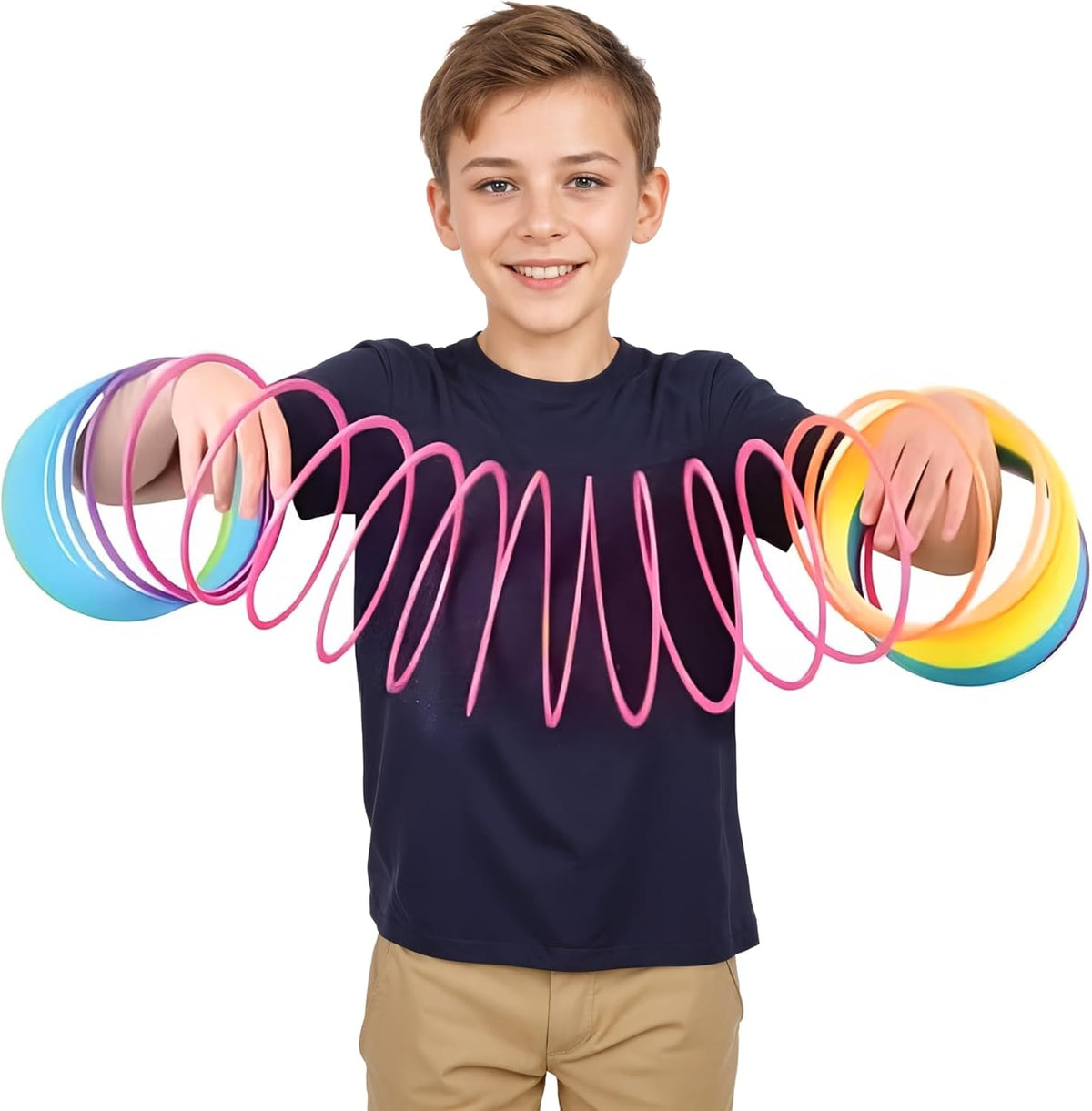 Liberty Imports 6" Jumbo Rainbow Coil Spring