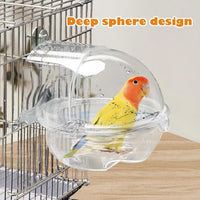 Acrylic Bird Cage Bath Box - 【1Pcs】 / 【White：1PcsType2】 - image 3
