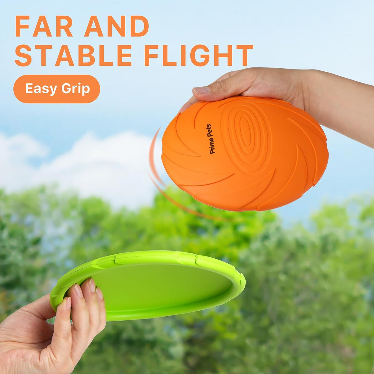 PrimePets Dog Flying Disc, Durable Dog Toys - image 3