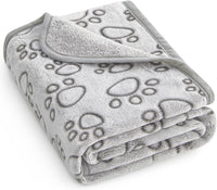 Stuffed Premium Soft Dog Blanket Washable - Grey / S(24x32")